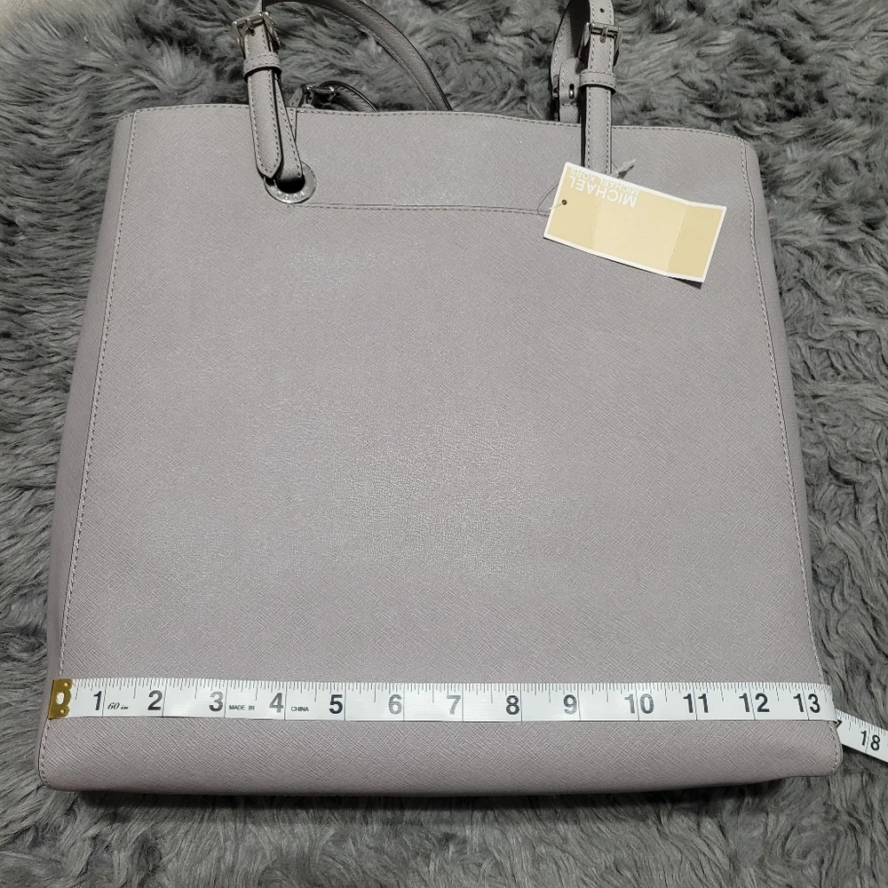 Michael Kors Gray Tote Shoulder Bag - Picture 10 of 11